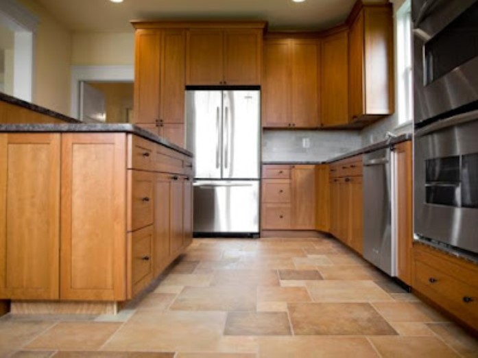 wood minimalist kitchen design
