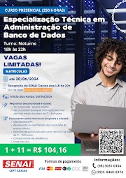 Especialização técnica em administração de banco de dados