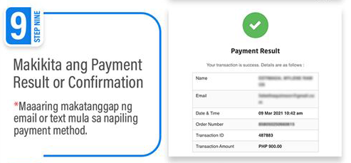 Step 9 to Pay PhilHealth Contributions Online