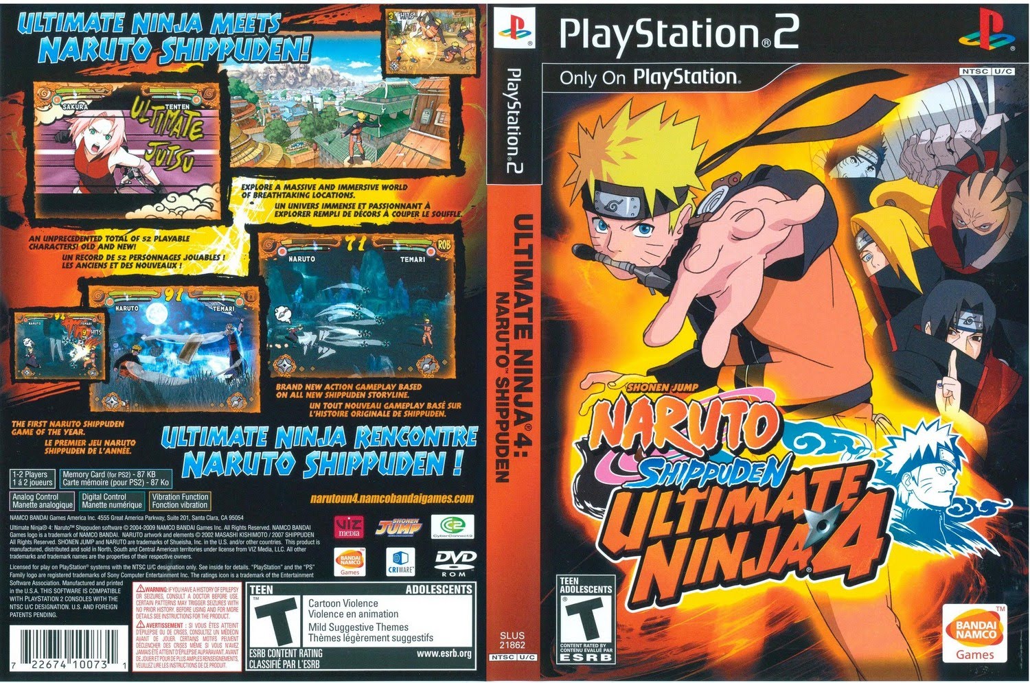 naruto 5 ps2