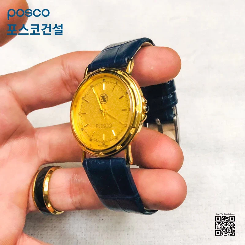 Jam Tangan Quartz Posco Second Original