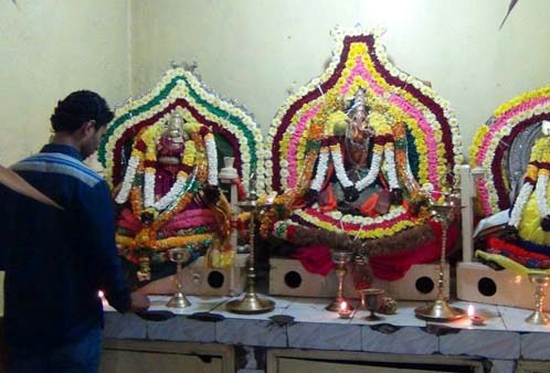 Hindu temple in Dickoya