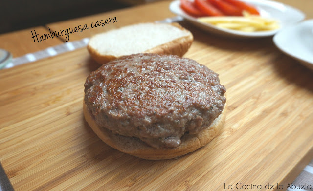 Hamburguesa casera, como preparar tu carne para hamburguesas.