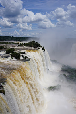 Les chutes depuis la rive Brésilienne