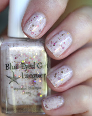 Blue-Eyed Girl Lacquer Siren Sells Seashells Down by the Shore