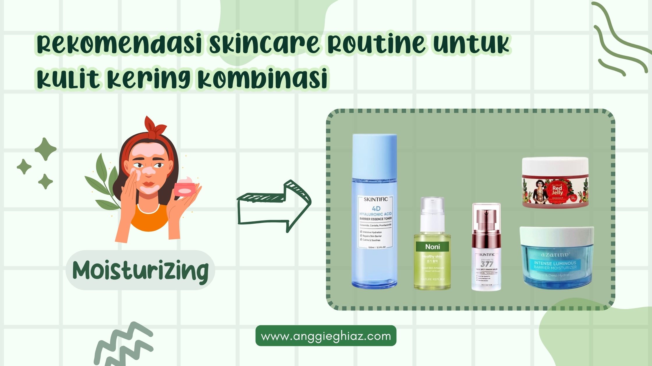 Basic skincare moisturizing