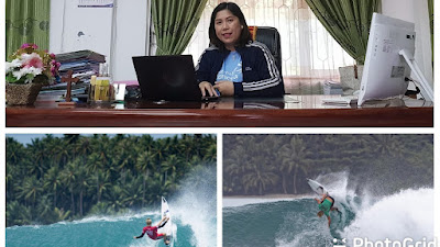 RATUSAN ATLET SURFING AKAN BERLAGA PADA KEJUARAAN SELANCAR DUNIA NIASPRO 2023