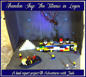 Titanic book report in LEGOs