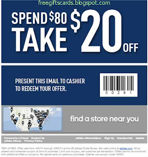 Free Printable Adidas Coupons