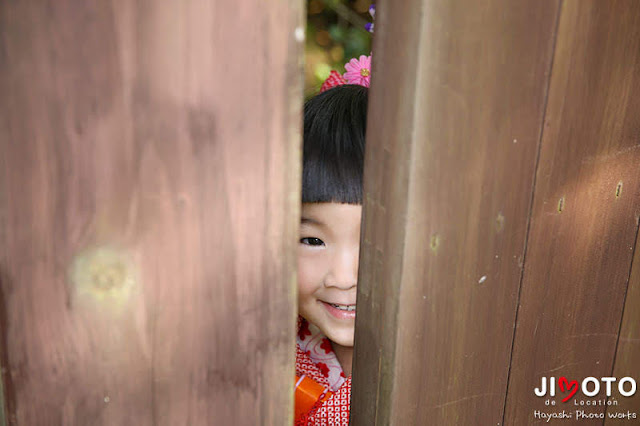 宇治上神社での七五三出張撮影