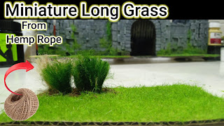 Realistic Long Grass for your Diorama