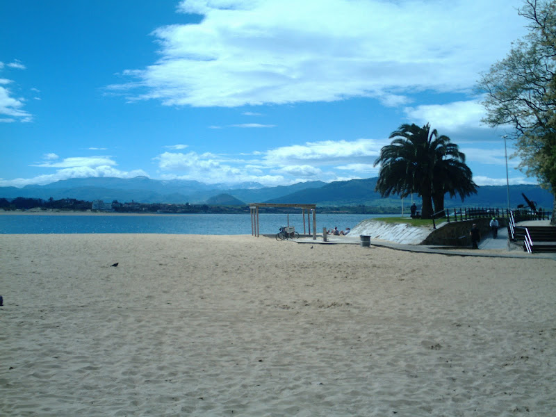 Playa de los Peligros en Santander