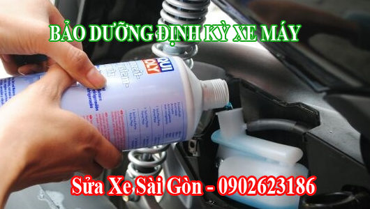 BẢO DƯỠNG XE MÁY GỒM NHỮNG GÌ?