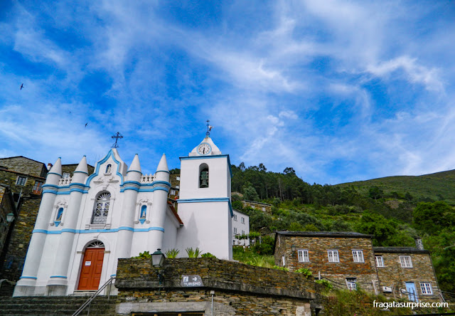 Piódão, aldeia de xisto na Serra do Açor, Portugal