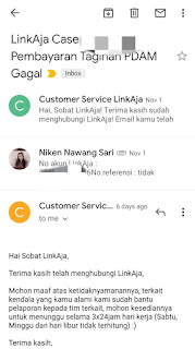 Email dari LinkAja