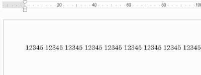 半角でも同様に同じ文字列を連続して入力