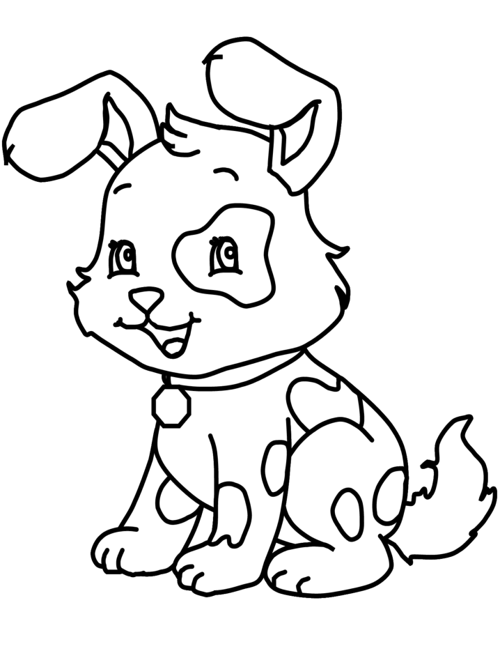 Coloring Pictures Of Dogs 7