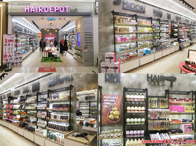 Hairdepot Loft, 1 Utama outlet, hair scalp care solutions