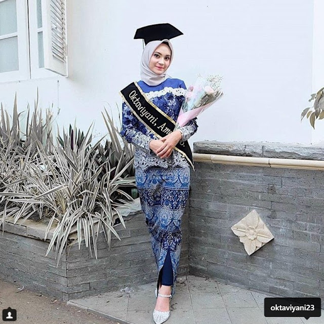 model hijab wisuda simple terbaru