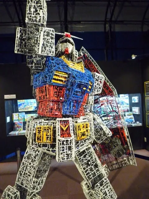 Awesome Gundam Made of Leftover GunPla Runners