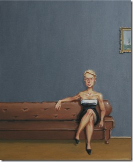 Rodrigo Cunha -Interior com duas figuras  - 2009 25x20 cada