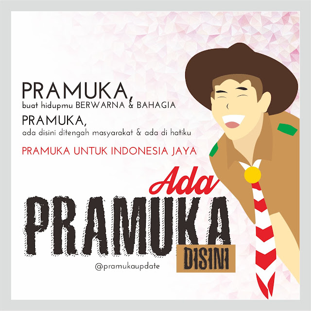 Pramuka ada disini, dihatiku.