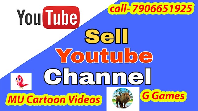 Selling My YouTube Channel | mu cartoon video | g games | bird story channel