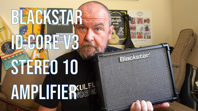 Blackstar ID:Core V3 Stereo 10 Amplifier with ukulele