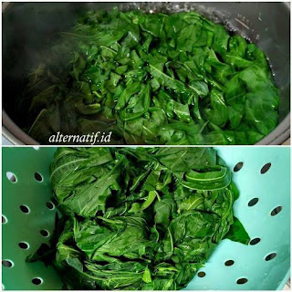 Resep Membuat Daun Singkong Kuah Santan