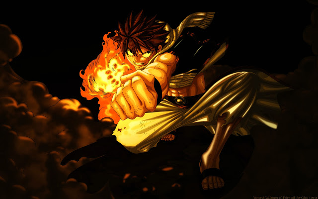   Fairy Tail Natsu Dragneel Anime HD Wallpaper Desktop Background