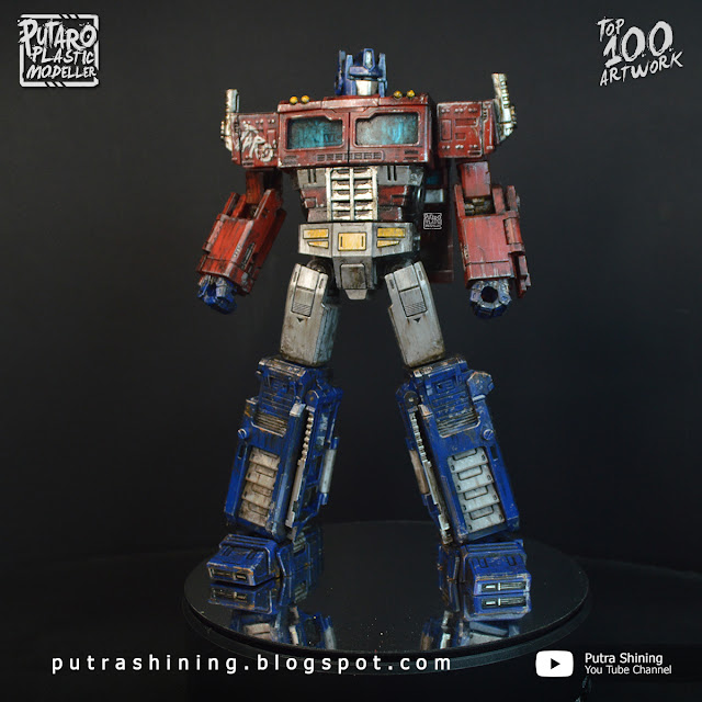 Putra Shining Top 100 Artwork | Gunpla | Transformers | Toys | Customize Weathering