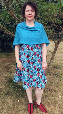 Creates Sew Slow: Silhouette Traditional Red Flower Dress