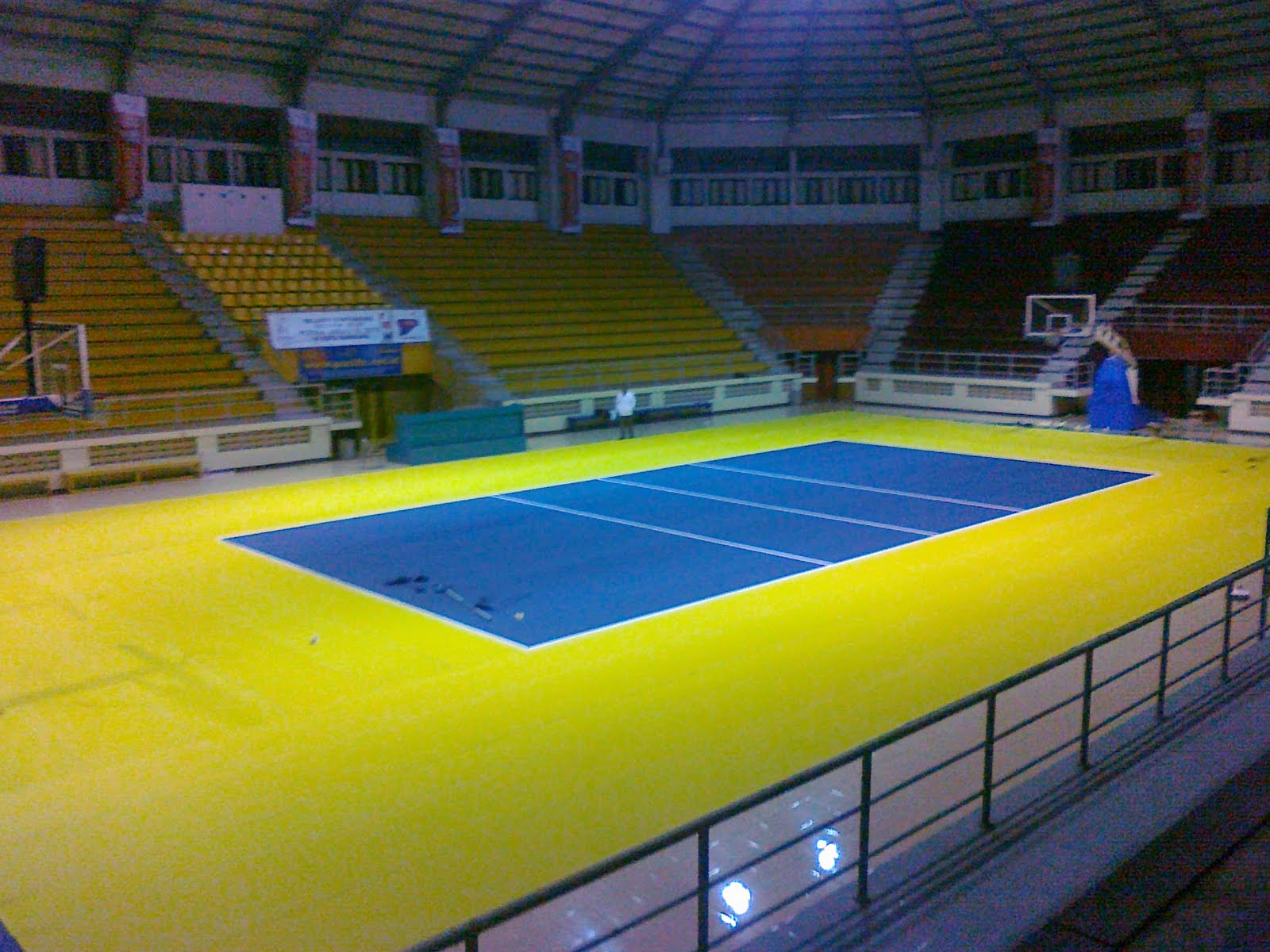 Harmony Carpet: New Project Lapangan Volley Ball BANDUNG