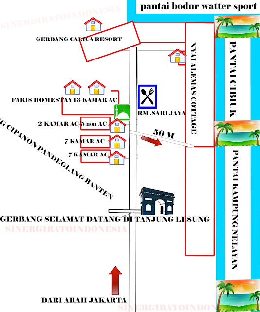 paket tour tanjung lesung