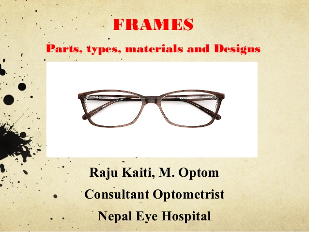 Frames Types Materials And Designs