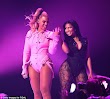 Photos from Beyonce & Nicki Minaj performance at the Tidal event