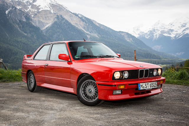 The BMW M3 E30 model. It's the very first M3 model based on the E30 version available in sedan, coupe, convertible, and a concept of a pick-up.