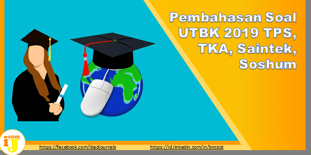 Download Pembahasan Soal UTBK 2019 TPS, TKA, Saintek, Soshum Semua MAPEL