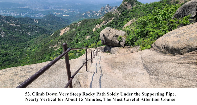 Climb Down Through the Scared Munsubong Cliff