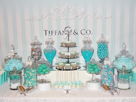 Tiffany Blue Candy Table