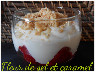 Verrines bretonnes de fraises et fromage blanc 