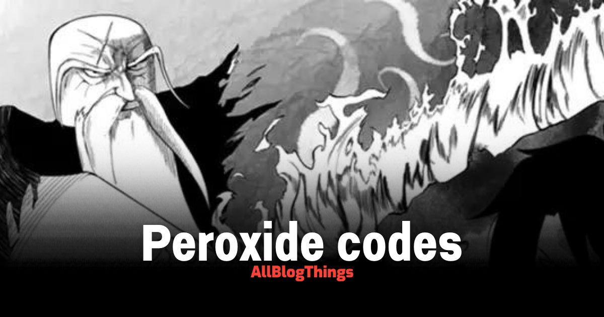 Peroxide codes