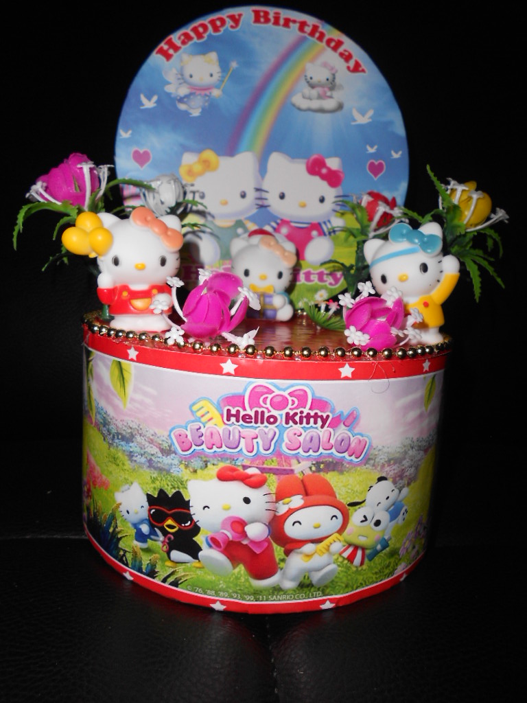  Gambar  Kue  Ultah Hello  Kitty  myideasbedroom com
