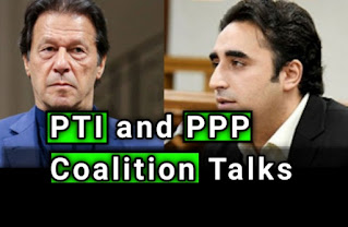 Today News: PTI and PPP Coalition Talks