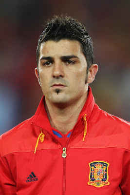 David Villa Cool Hairstyles