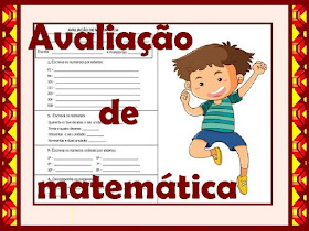 Avaliação matemática 3 ano