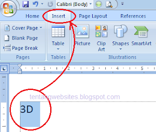  Para pembaca yang budiman kali ini aku akan mengembangkan sebuah tutorial Cara menciptakan goresan pena Cara menciptakan goresan pena 3D di microsoft word