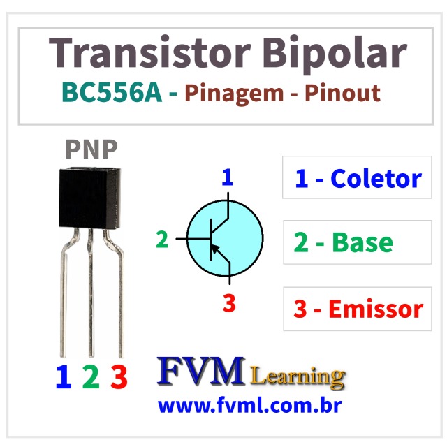 Datasheet-Pinagem-Pinout-transistor-PNP-BC556A-Características-Substituição-fvml