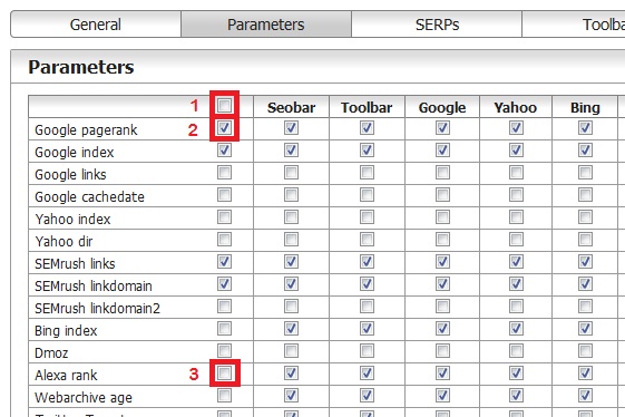 Pengaturan parameter-parameter pada browser Mozilla