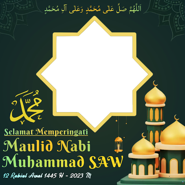 Twibon Maulid Nabi Muhammad SAW 12 Robiul Awal 1445 H / 2023 M